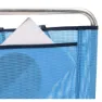 Solenny Låg Fällbar Stol I Aluminium 63x54x50 Cm unisex, Blue, One Size