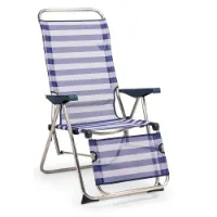 Solenny Relax Hopfällbar Solstol 5 Lägen 114x75x63 Cm unisex