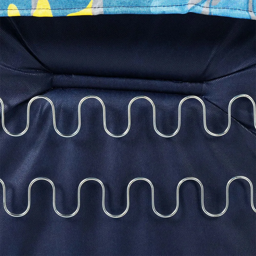 Solenny Super Hopfällbar Solsäng Med 6 Positioner 114x132x62 Cm unisex, Blue / yellow, One Size Solenny Super Hopfällbar Solsäng Med 6 Positioner 114x132x62 Cm unisex, Blue / yellow, One Size