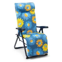 Solenny Super-relax Hopfällbar Solsäng Med 6 Positioner 114x86x62 Cm unisex Solenny Super-relax Hopfällbar Solsäng Med 6 Positioner 114x86x62 Cm unisex