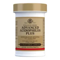 Solgar Advanced Acidophilus Plus Kapslar Neutral Smak 60 Enheter Solgar Advanced Acidophilus Plus Kapslar Neutral Smak 60 Enheter
