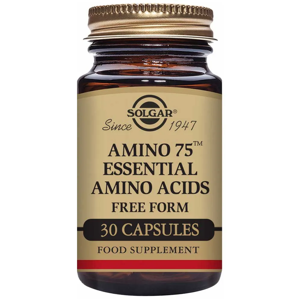 Solgar Amino 75 Kapslar 30 Enheter, Brown, One Size Solgar Amino 75 Kapslar 30 Enheter, Brown, One Size