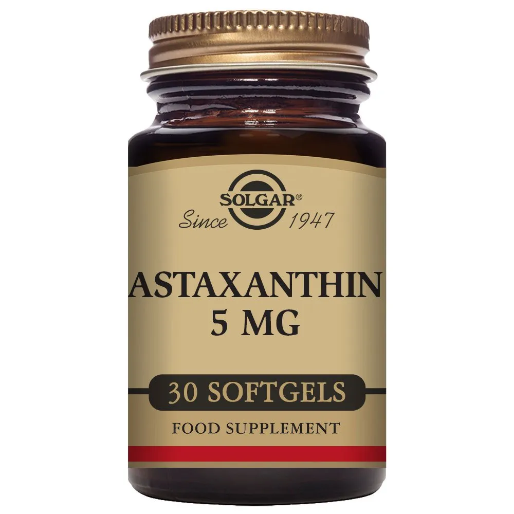 Solgar Astaxantinkomplex 5 Mg 30 Enheter, Black, One Size Solgar Astaxantinkomplex 5 Mg 30 Enheter, Black, One Size