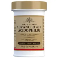 Solgar Avancerad 40+ Acidophilus 60 Enheter Solgar Avancerad 40+ Acidophilus 60 Enheter