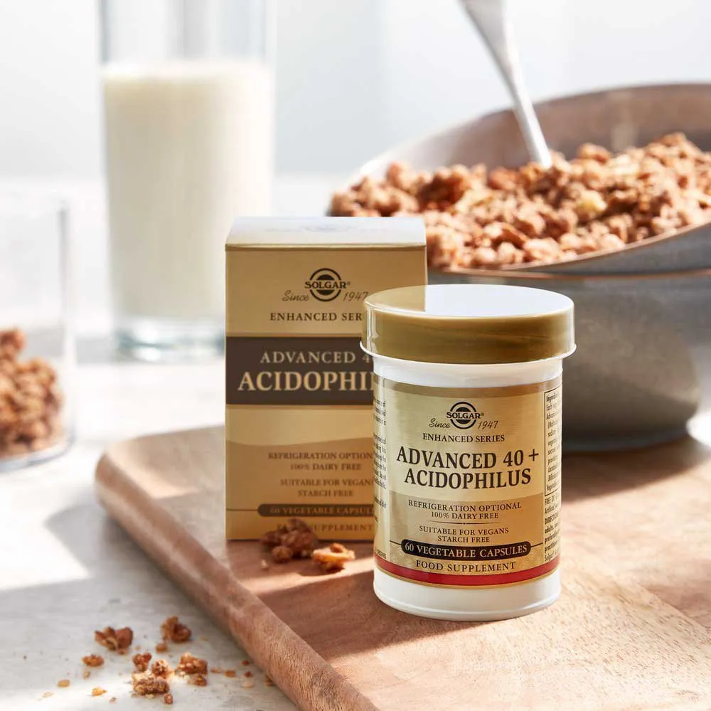 Solgar Avancerad 40+ Acidophilus 60 Enheter, One size Solgar Avancerad 40+ Acidophilus 60 Enheter, One size