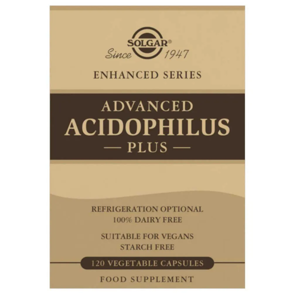 Solgar Avancerad Acidophilus Plus 120 Enheter, Brown, One Size Solgar Avancerad Acidophilus Plus 120 Enheter, Brown, One Size