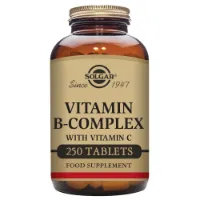 Solgar B-complex With Vitamin C Stress Formula Tabletter 250 Enheter Solgar B-complex With Vitamin C Stress Formula Tabletter 250 Enheter