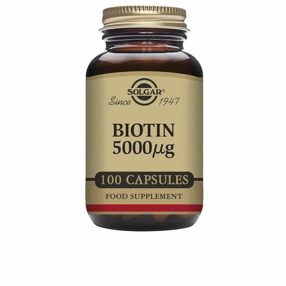 Solgar Biotin 5000µg Kapslar 100 Enheter, One size