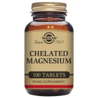 Solgar Chelated Magnesium Tabletter 100 Enheter