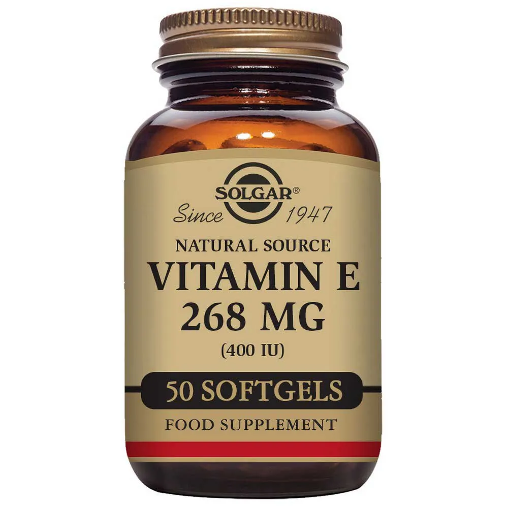 Solgar E-vitamin 400 Ie 268mg 50 Enheter, Brown, One Size