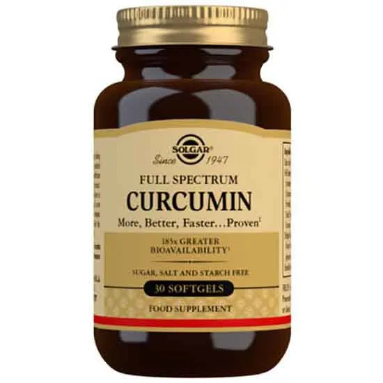 Solgar Full Spectrum Curcumin Kapslar 30 Enheter, Brown, One Size