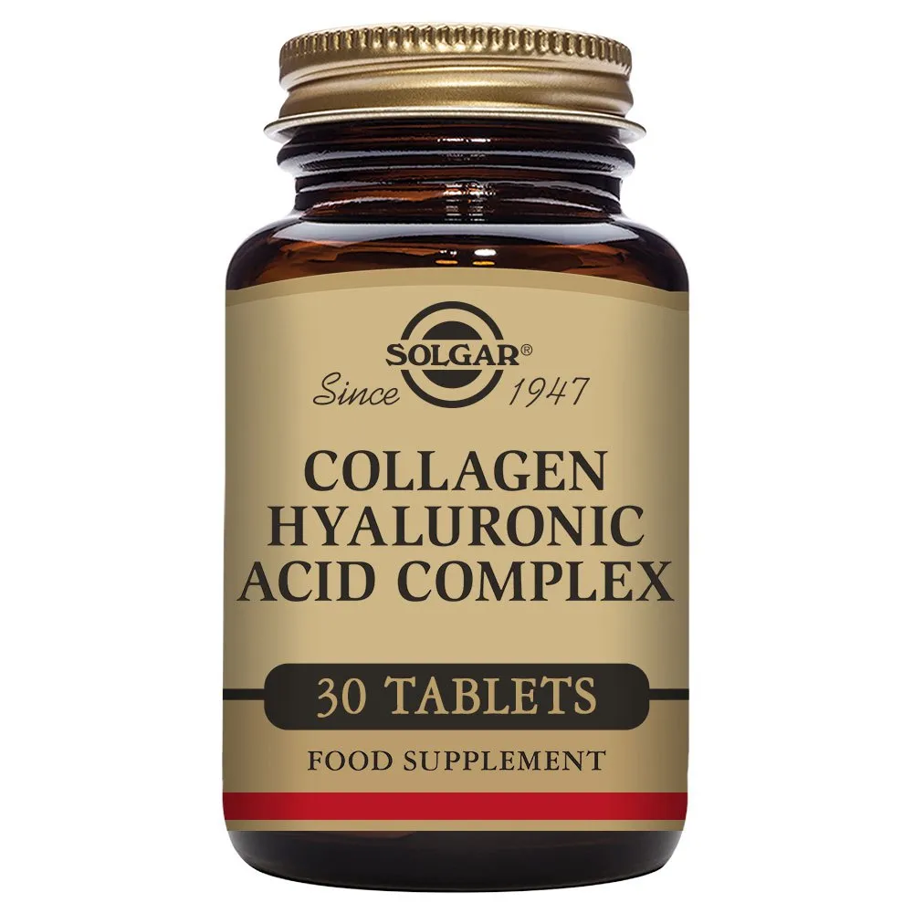 Solgar Hialuronic Acid Complex Tabletter 30 Enheter, Brown, One Size Solgar Hialuronic Acid Complex Tabletter 30 Enheter, Brown, One Size