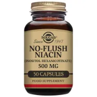 Solgar Icke-flushande Niacin 500 Mg 50 Enheter Solgar Icke-flushande Niacin 500 Mg 50 Enheter
