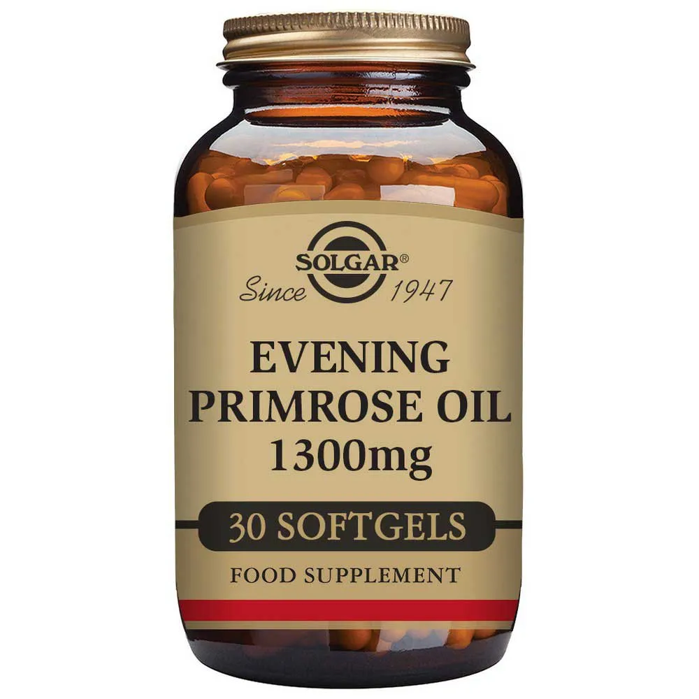 Solgar Jättenattljusolja 1300 Mg 30 Enheter, Brown, One Size