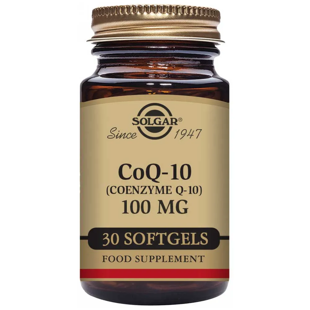 Solgar Koenzym Q-10 100 Mg 30 Enheter, Brown, One Size Solgar Koenzym Q-10 100 Mg 30 Enheter, Brown, One Size