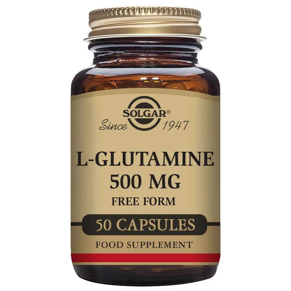 Solgar L-glutamin 500 Mg 50 Enheter, Brown, One Size