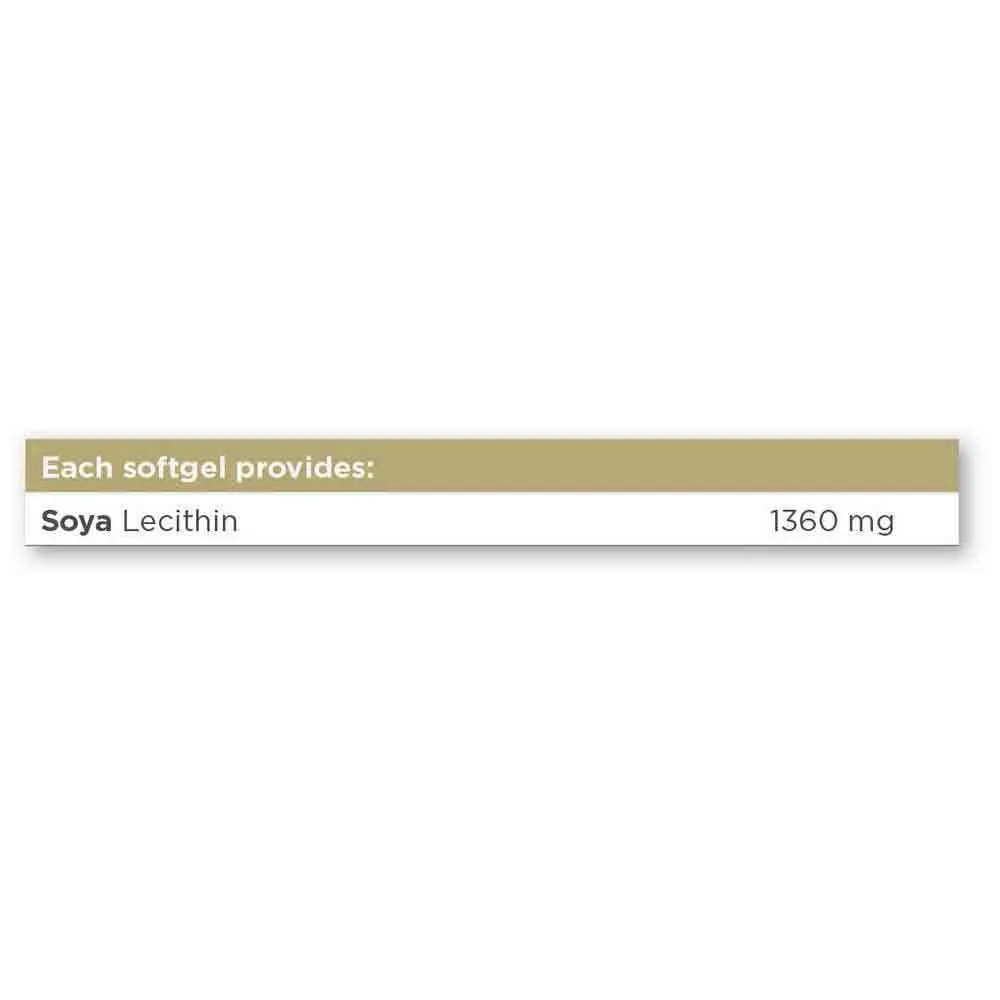 Solgar Lecitin 1360 Mg 100 Enheter, Brown, One Size