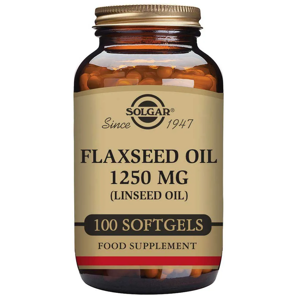 Solgar Linfröolja 1250 Mg 100 Enheter, Brown, One Size