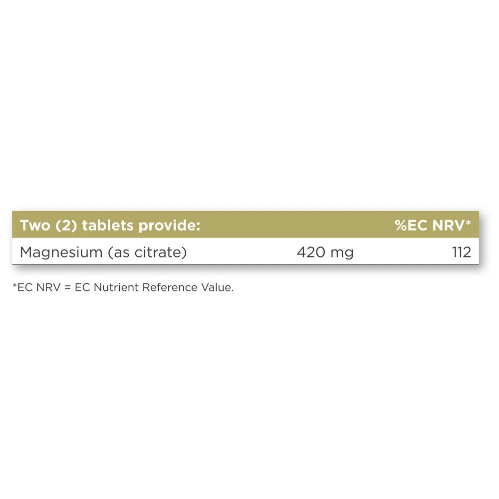 Solgar Magnesium Citrate Tabletter 60 Enheter, Brown, One Size Solgar Magnesium Citrate Tabletter 60 Enheter, Brown, One Size