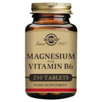 Solgar Magnesium+vit B6 Tabletter 250 Enheter