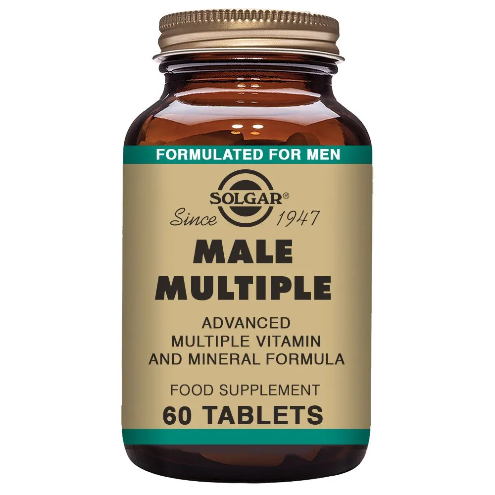 Solgar Male Multiple Tabletter 60 Enheter, Brown, One Size Solgar Male Multiple Tabletter 60 Enheter, Brown, One Size