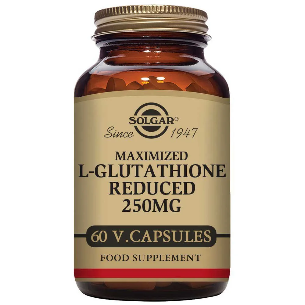 Solgar Maximerad L-glutation 250 Mg 60 Enheter, Brown, One Size Solgar Maximerad L-glutation 250 Mg 60 Enheter, Brown, One Size