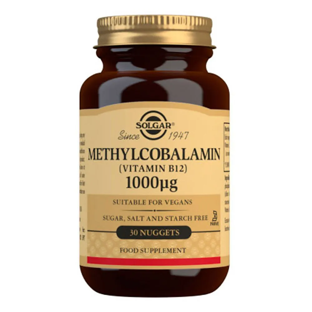Solgar Metylkobalamin 1000 Mcg 30 Enheter, Black, One Size Solgar Metylkobalamin 1000 Mcg 30 Enheter, Black, One Size