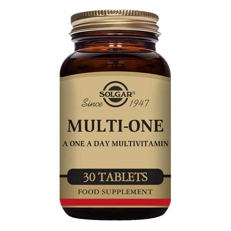 Solgar Multi-one Tabletter 30 Enheter, One size