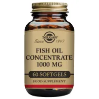 Solgar Oljekoncentrat 1000 Mg Fisk 60 Enheter Solgar Oljekoncentrat 1000 Mg Fisk 60 Enheter