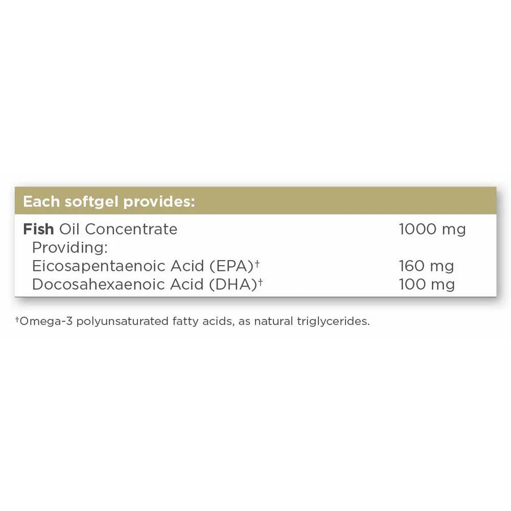 Solgar Oljekoncentrat 1000 Mg Fisk 60 Enheter, Brown, One Size Solgar Oljekoncentrat 1000 Mg Fisk 60 Enheter, Brown, One Size