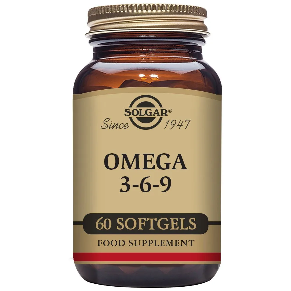 Solgar Omega 3-6-9 Kapslar 60 Enheter, Brown, One Size Solgar Omega 3-6-9 Kapslar 60 Enheter, Brown, One Size
