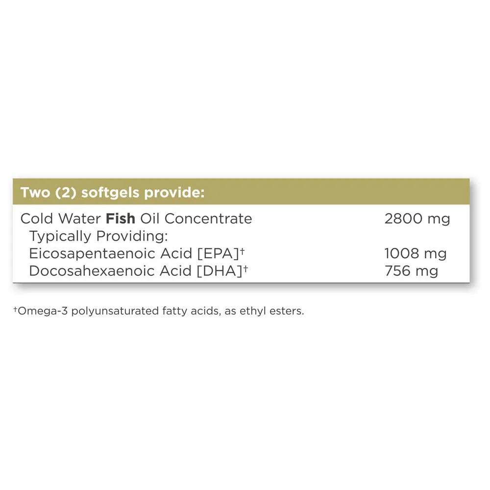 Solgar Omega-3 Trippel Styrka 100 Enheter, Golden, One Size Solgar Omega-3 Trippel Styrka 100 Enheter, Golden, One Size