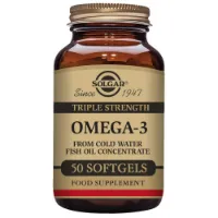 Solgar Omega-3 Trippel Styrka 50 Mjuka Kapslar Solgar Omega-3 Trippel Styrka 50 Mjuka Kapslar