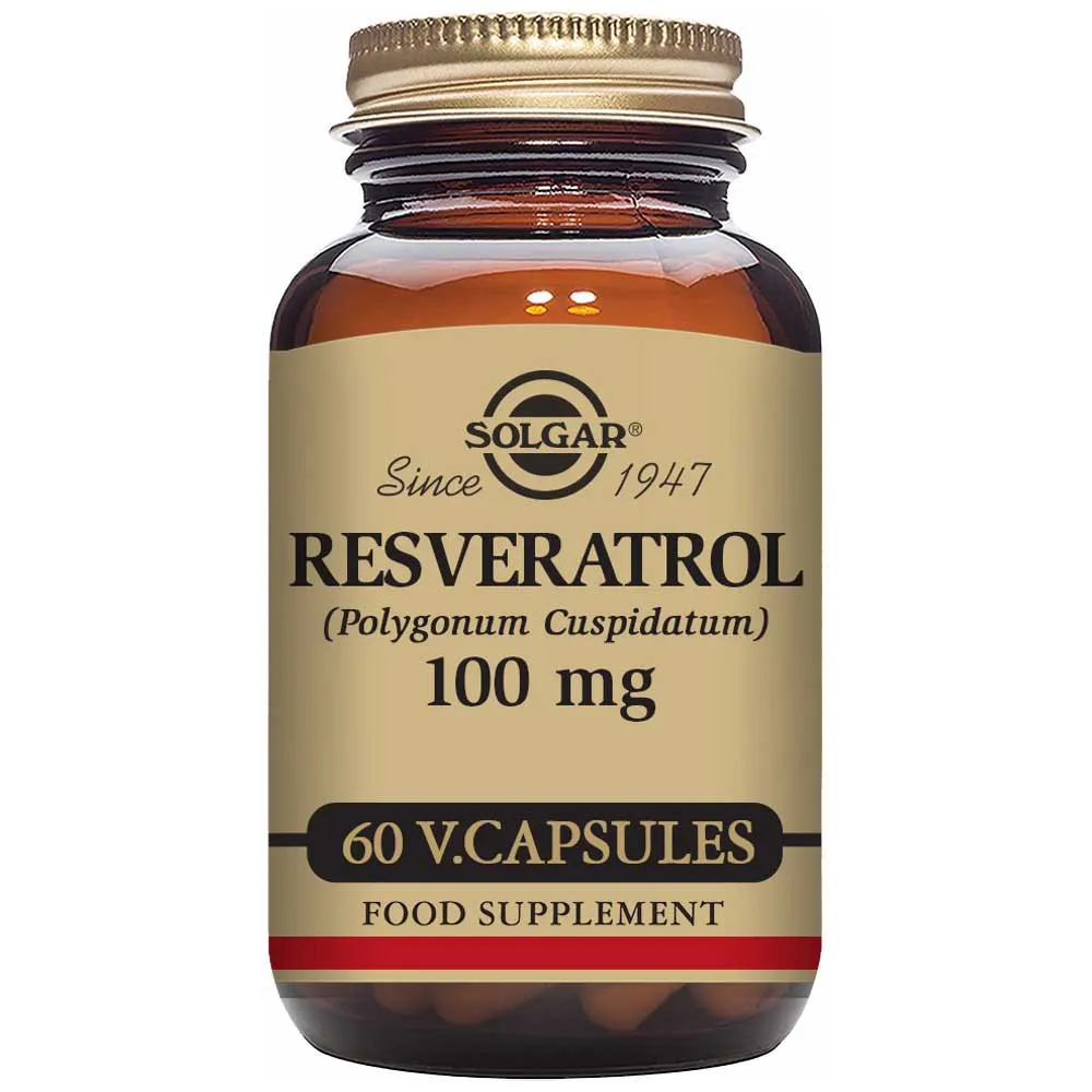 Solgar Resveratrol Kapslar 60 Enheter, One size Solgar Resveratrol Kapslar 60 Enheter, One size