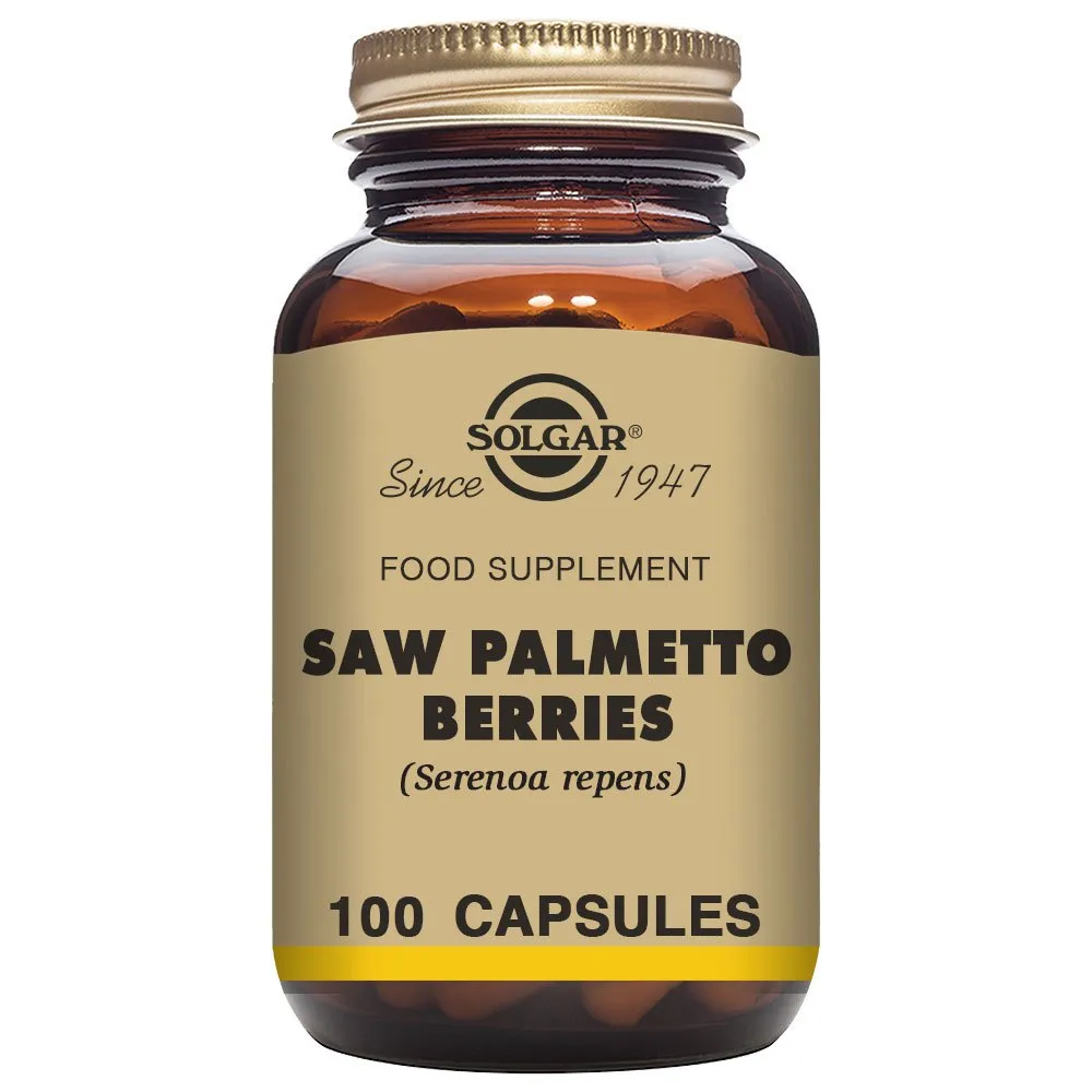 Solgar Sågpalmetto 100 Enheter, Brown, One Size Solgar Sågpalmetto 100 Enheter, Brown, One Size