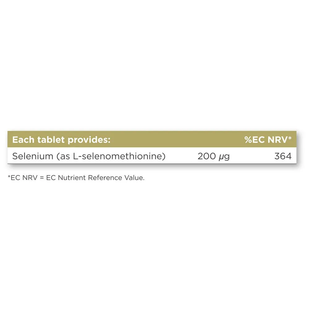 Solgar Selenium 200mcg Tabletter 50 Enheter, Brown, One Size Solgar Selenium 200mcg Tabletter 50 Enheter, Brown, One Size