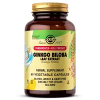 Solgar Sfp Ginkgo Biloba-bladekstrakt 60 Enheter Solgar Sfp Ginkgo Biloba-bladekstrakt 60 Enheter