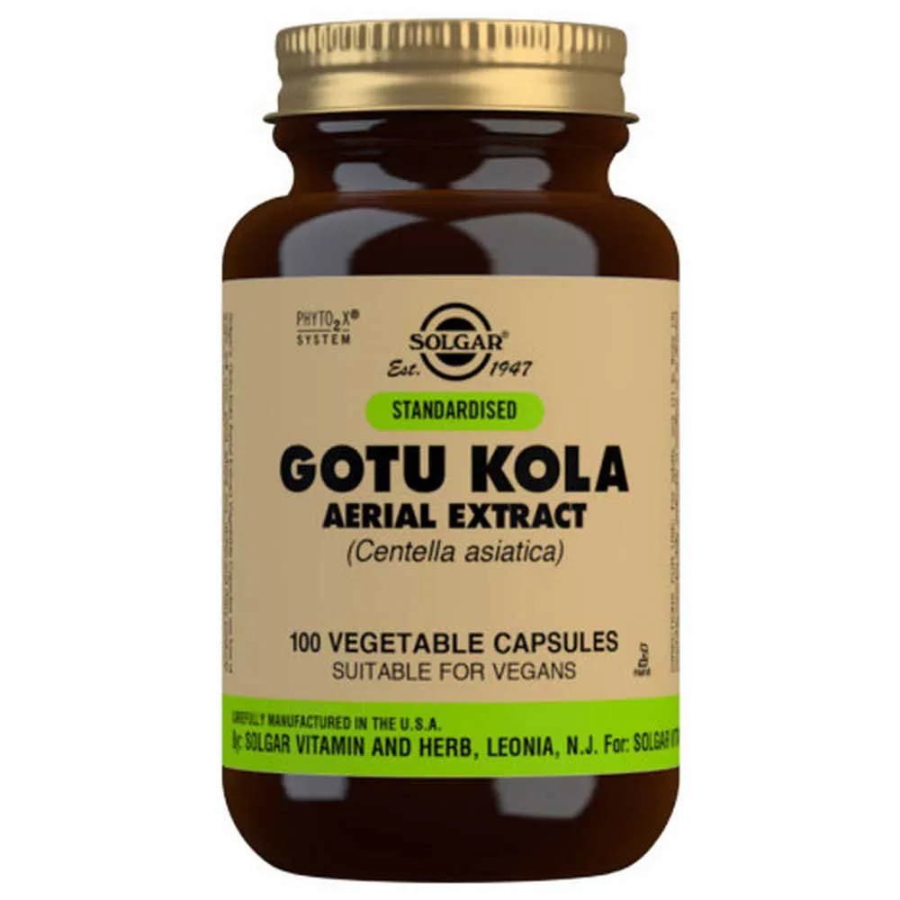 Solgar Sfp Gotu Kola Kapslar 100 Enheter, One size