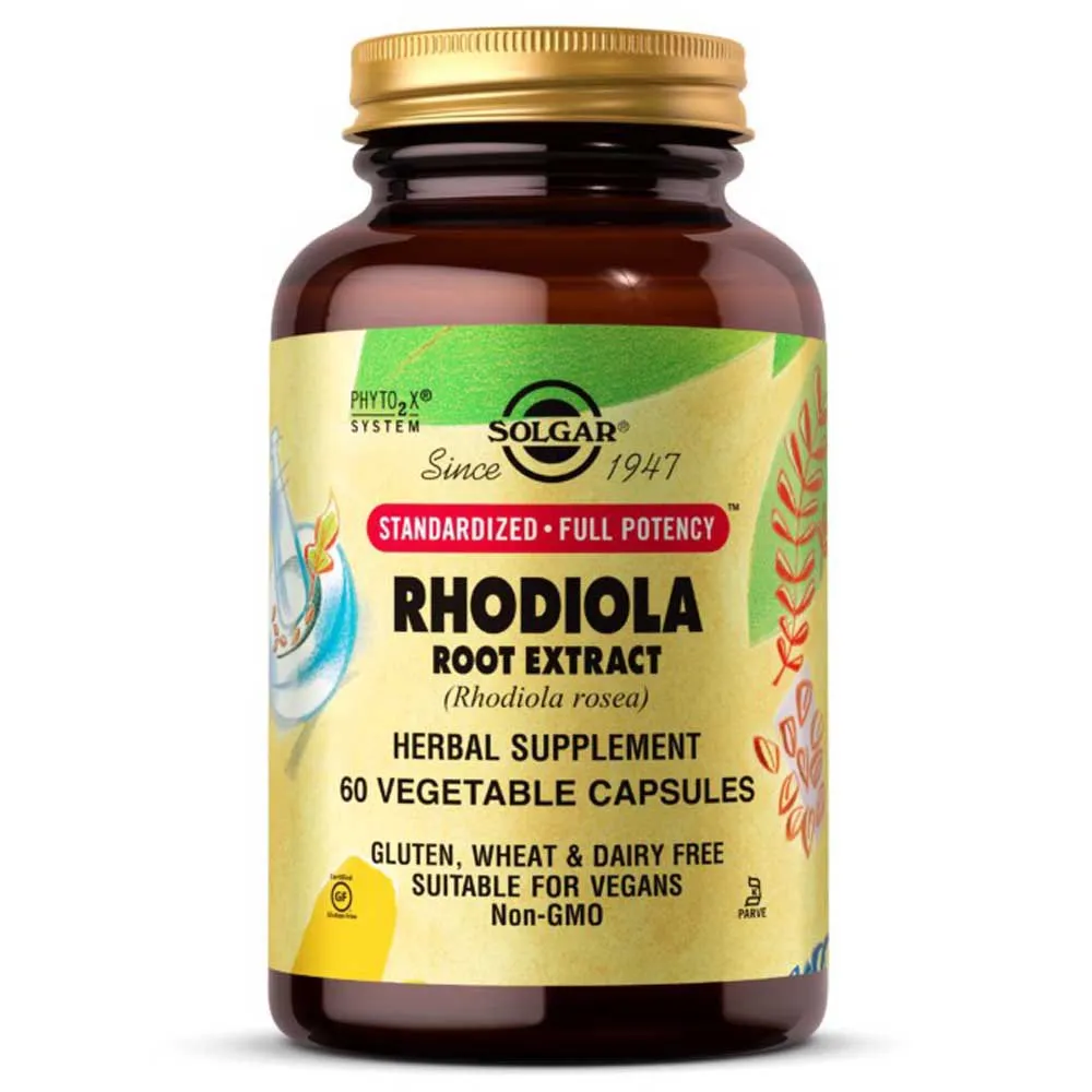 Solgar Sfp Rhodiola Rosea-extrakt 60 Enheter, Brown, One Size Solgar Sfp Rhodiola Rosea-extrakt 60 Enheter, Brown, One Size