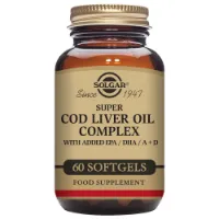 Solgar Super Cod Liver Oil Complex Kapslar 60 Enheter Solgar Super Cod Liver Oil Complex Kapslar 60 Enheter