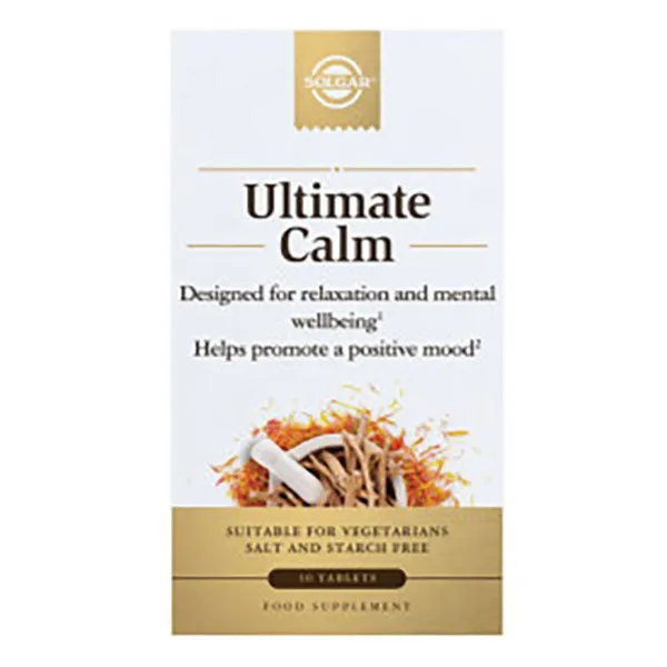 Solgar Ultimate Calm Tabletter Neutral Smak 30 Enheter, Brown, One Size Solgar Ultimate Calm Tabletter Neutral Smak 30 Enheter, Brown, One Size