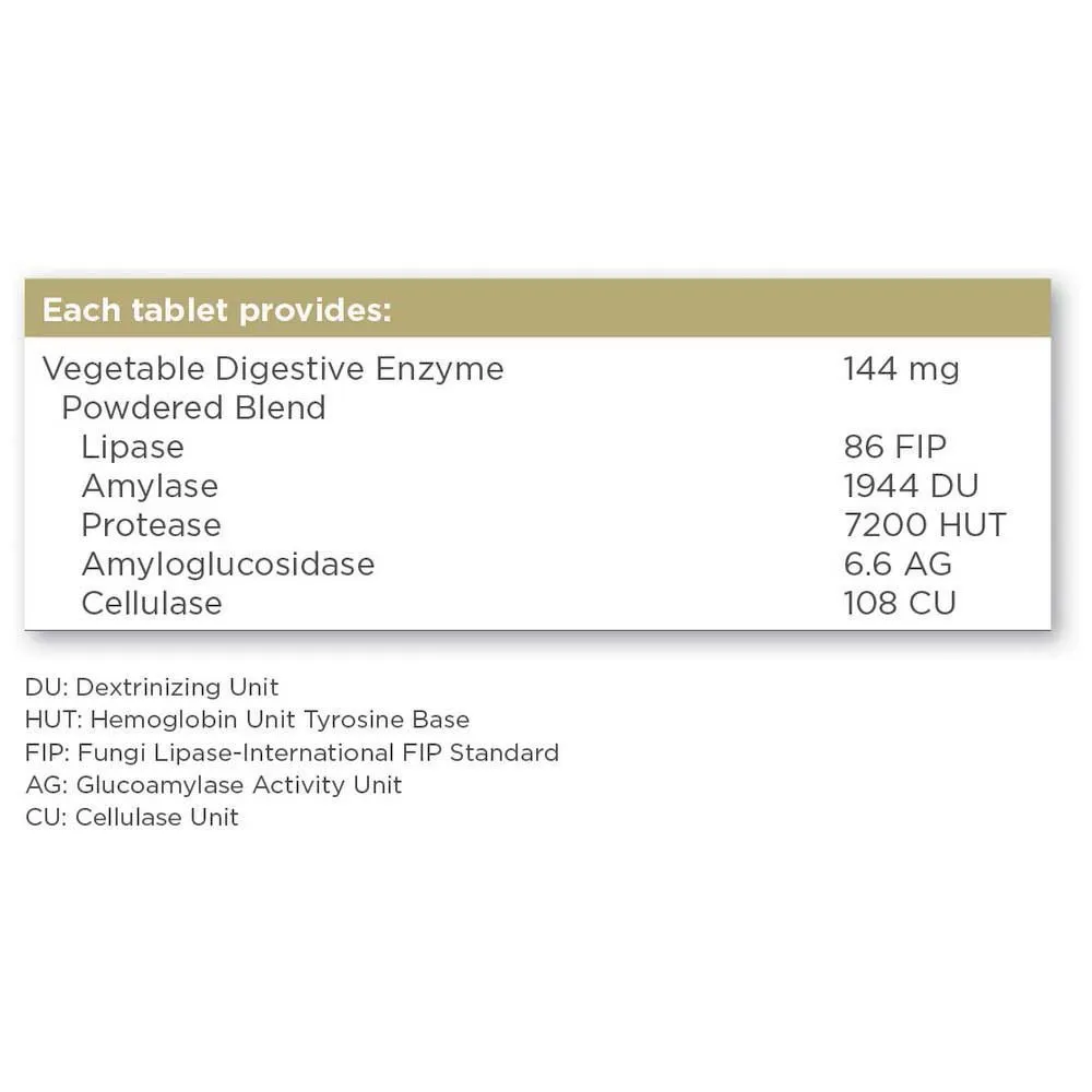 Solgar Vegan Digestive Enzymes Tabletter 50 Enheter, One size