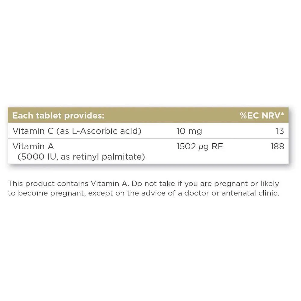 Solgar Vit A 5000iu Dry Tabletter 100 Enheter, Brown, One Size
