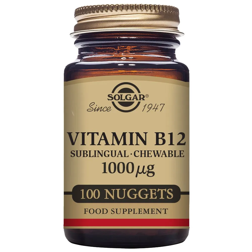 Solgar Vit B12 1000mcg 100 Enheter, Brown, One Size Solgar Vit B12 1000mcg 100 Enheter, Brown, One Size