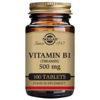 Solgar Vitamin B1 Tiamin 500 Mg 100 Enheter