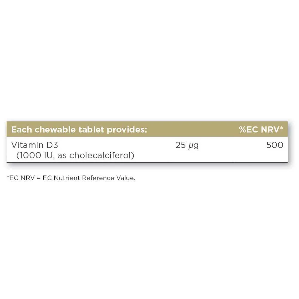 Solgar Vitamin D3 1000 Iu 25 Mcg Tabletter 100 Enheter, Brown, One Size Solgar Vitamin D3 1000 Iu 25 Mcg Tabletter 100 Enheter, Brown, One Size