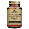 Solgar Vitamin D3 1000 Iu 25 Mcg Tabletter 100 Enheter, Brown, One Size