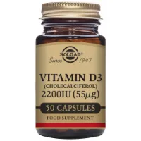 Solgar Vitamin D3 2200 Ie 55 Mcg 50 Enheter Solgar Vitamin D3 2200 Ie 55 Mcg 50 Enheter