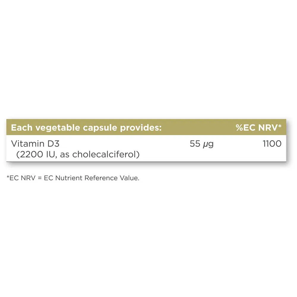 Solgar Vitamin D3 2200 Ie 55 Mcg 50 Enheter, Brown, One Size Solgar Vitamin D3 2200 Ie 55 Mcg 50 Enheter, Brown, One Size