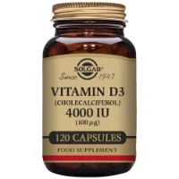 Solgar Vitamin D3 4000 Ie 100 Mcg 120 Enheter